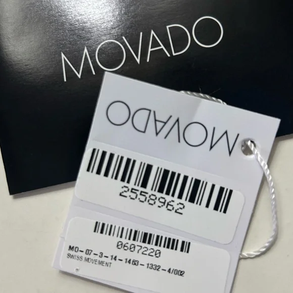 Movado ladies watch. Like new! Pristine condition. No scratches. Great buy! - Picture 3 of 8